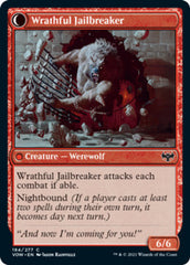 Weary Prisoner // Wrathful Jailbreaker [Innistrad: Crimson Vow] | GrognardGamesBatavia