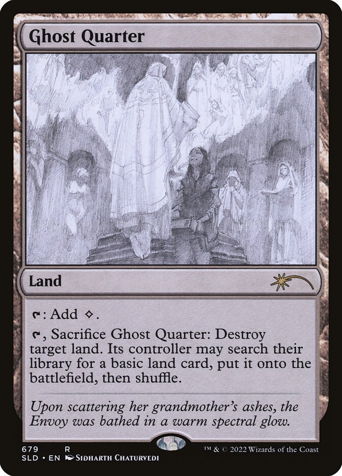 Ghost Quarter (Sketch) [Secret Lair Drop Promos] | GrognardGamesBatavia