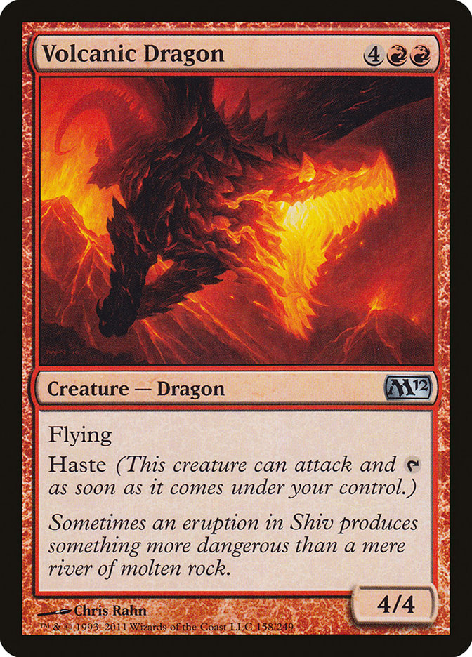 Volcanic Dragon [Magic 2012] | GrognardGamesBatavia