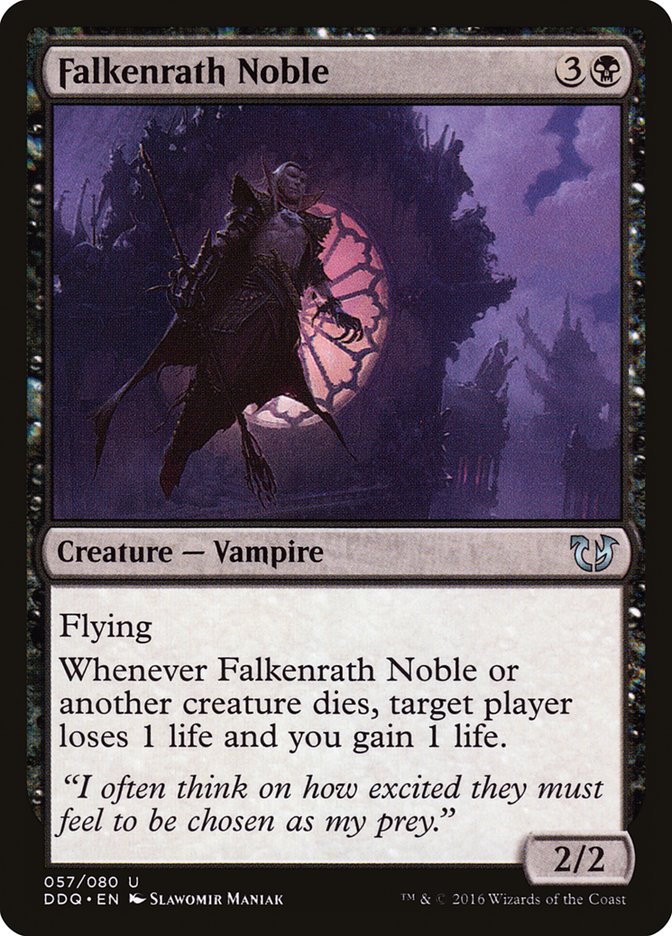 Falkenrath Noble [Duel Decks: Blessed vs. Cursed] | GrognardGamesBatavia