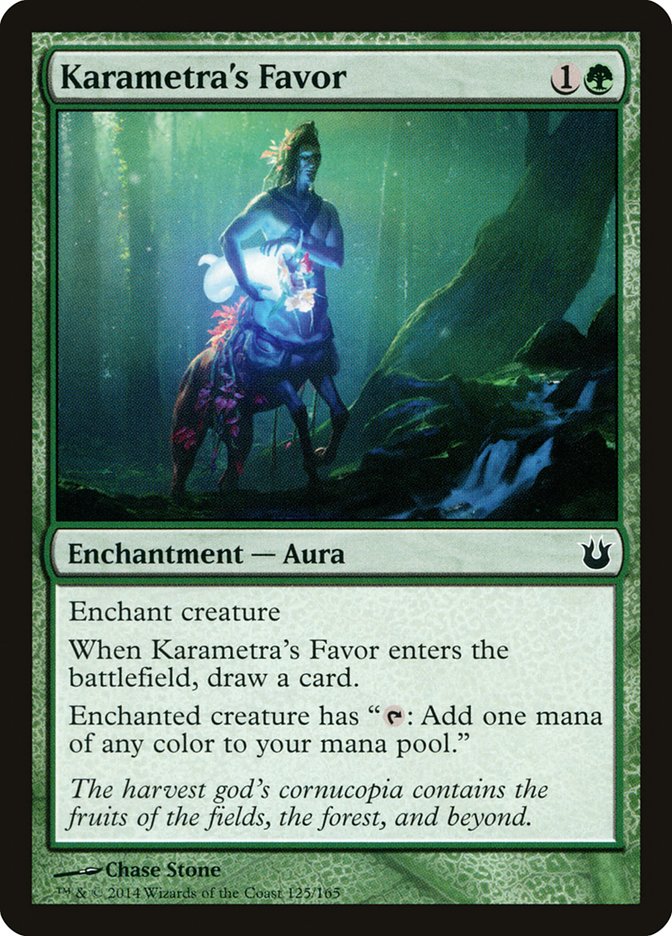 Karametra's Favor [Born of the Gods] | GrognardGamesBatavia