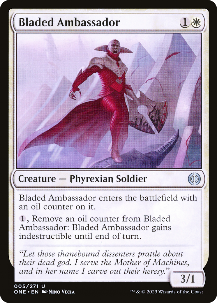 Bladed Ambassador [Phyrexia: All Will Be One] | GrognardGamesBatavia