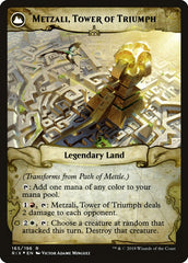 Path of Mettle // Metzali, Tower of Triumph [Rivals of Ixalan Prerelease Promos] | GrognardGamesBatavia