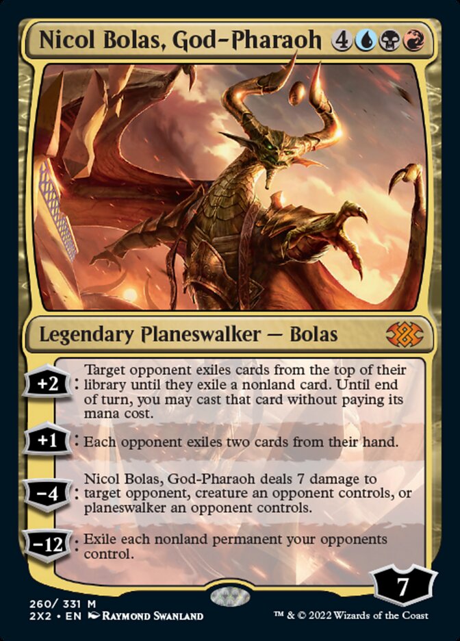 Nicol Bolas, God-Pharaoh [Double Masters 2022] | GrognardGamesBatavia