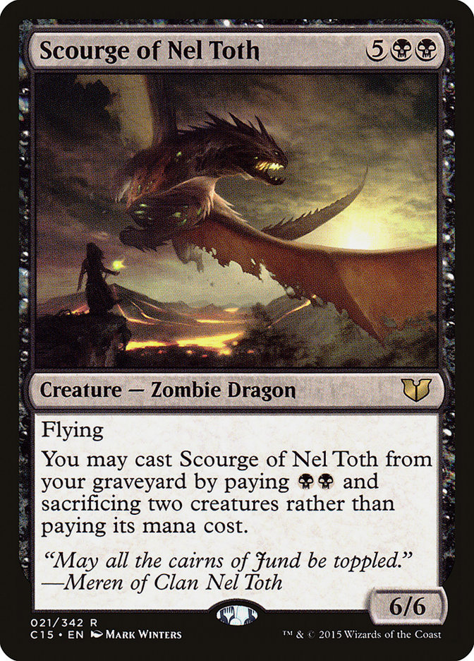 Scourge of Nel Toth [Commander 2015] | GrognardGamesBatavia