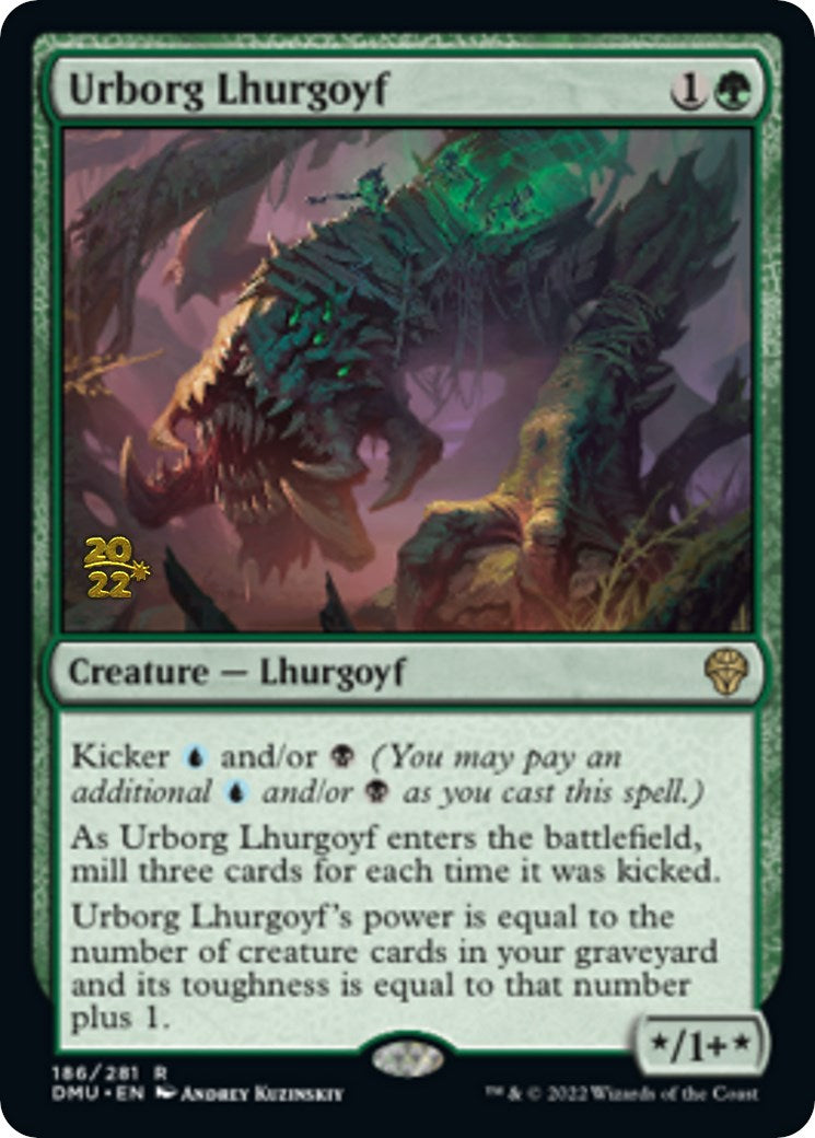 Urborg Lhurgoyf [Dominaria United Prerelease Promos] | GrognardGamesBatavia