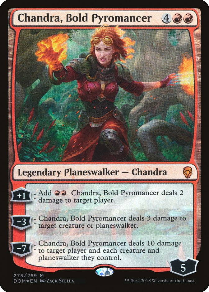 Chandra, Bold Pyromancer [Dominaria] | GrognardGamesBatavia