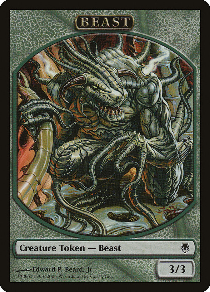 Beast Token [Magic Player Rewards 2004] | GrognardGamesBatavia