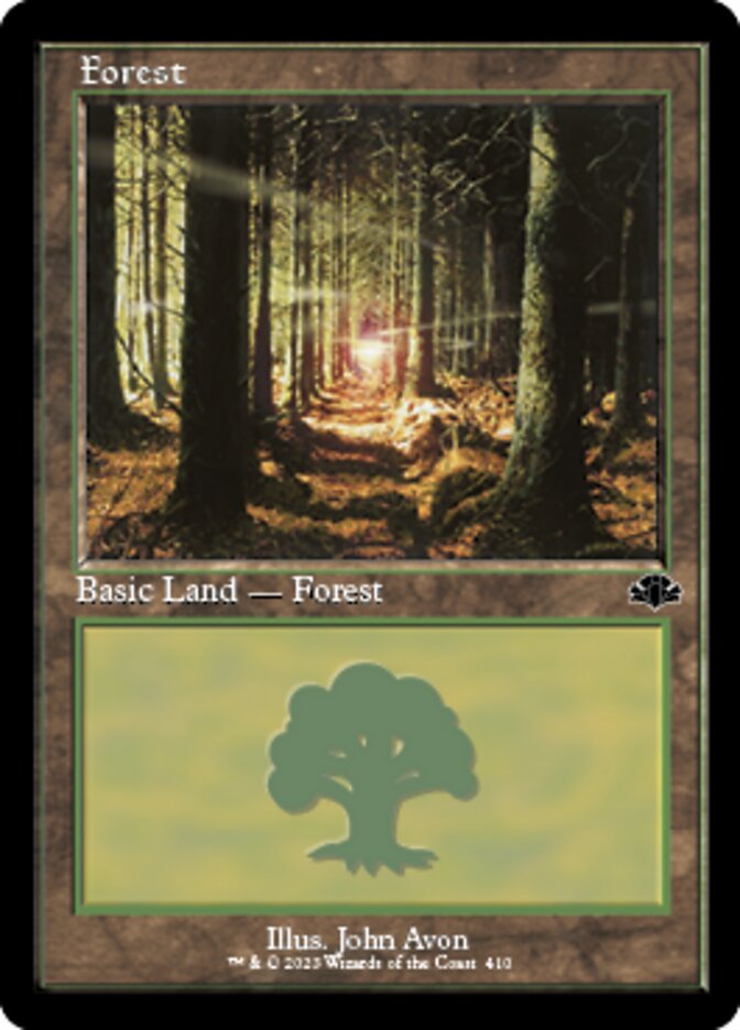 Forest (410) (Retro) [Dominaria Remastered] | GrognardGamesBatavia