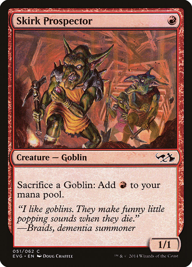 Skirk Prospector (Elves vs. Goblins) [Duel Decks Anthology] | GrognardGamesBatavia