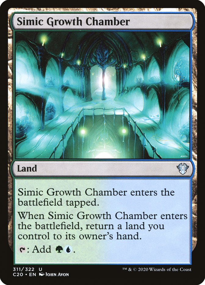 Simic Growth Chamber [Commander 2020] | GrognardGamesBatavia