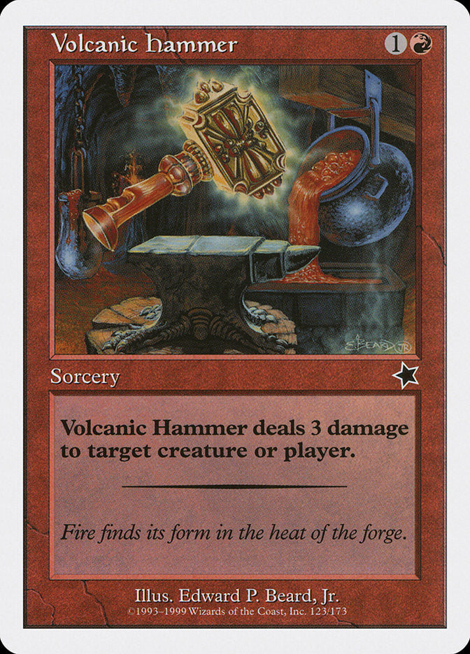 Volcanic Hammer [Starter 1999] | GrognardGamesBatavia