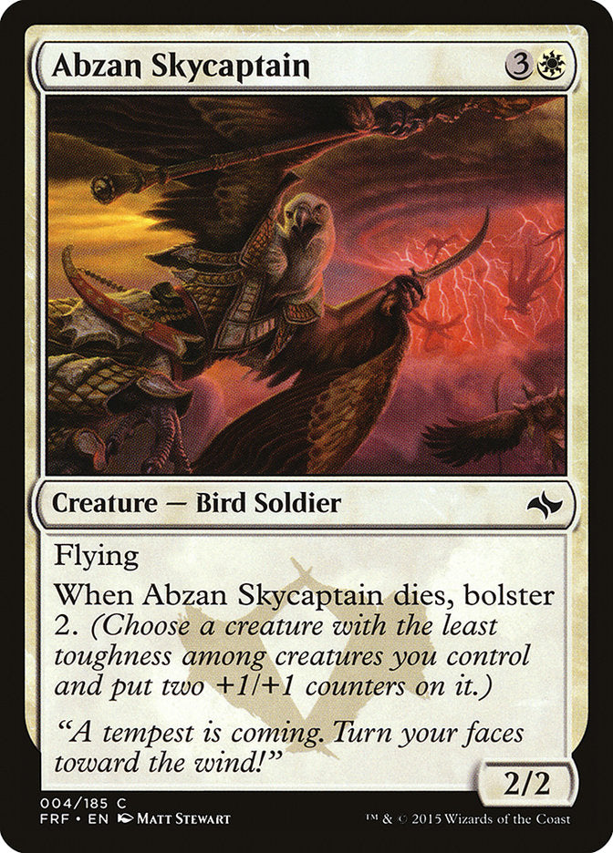 Abzan Skycaptain [Fate Reforged] | GrognardGamesBatavia
