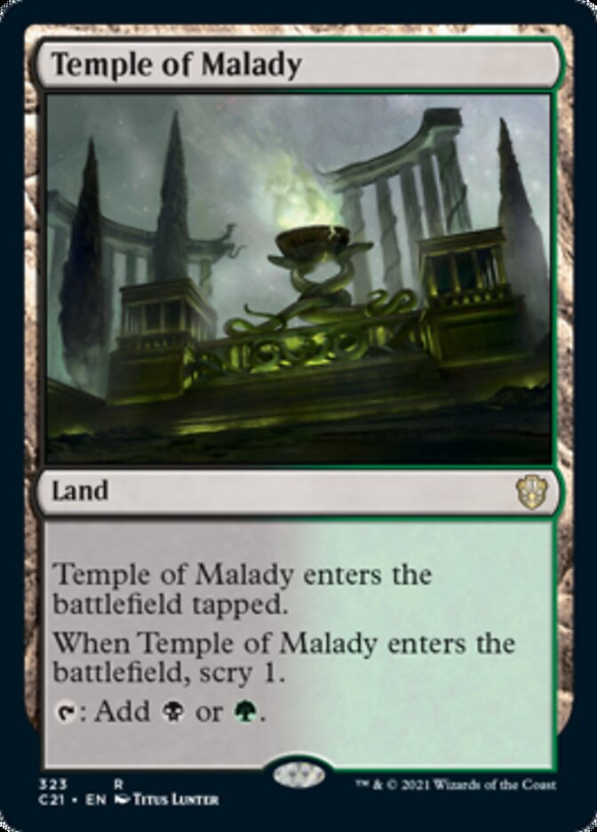 Temple of Malady [Commander 2021] | GrognardGamesBatavia