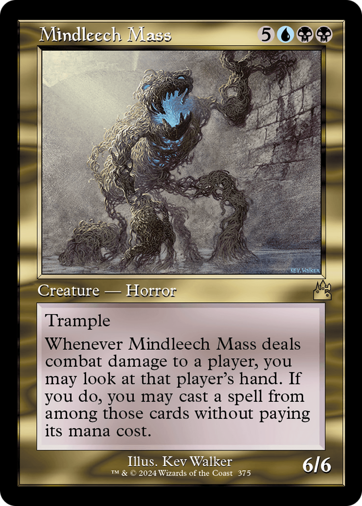 Mindleech Mass (Retro Frame) [Ravnica Remastered] | GrognardGamesBatavia