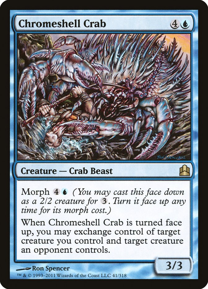 Chromeshell Crab [Commander 2011] | GrognardGamesBatavia