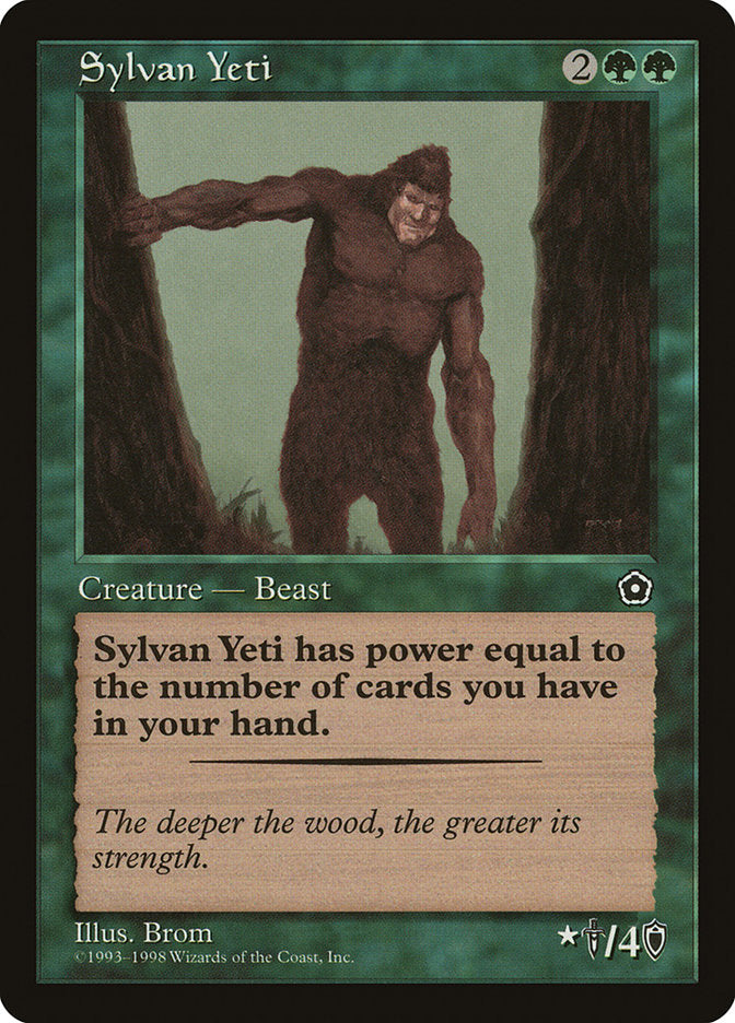 Sylvan Yeti [Portal Second Age] | GrognardGamesBatavia