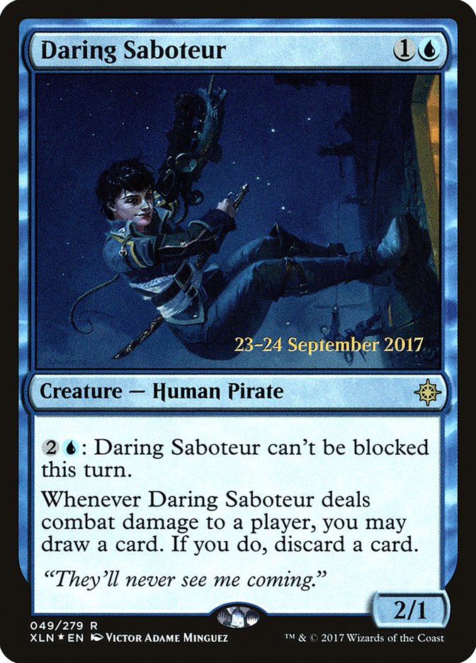 Daring Saboteur [Ixalan Prerelease Promos] | GrognardGamesBatavia