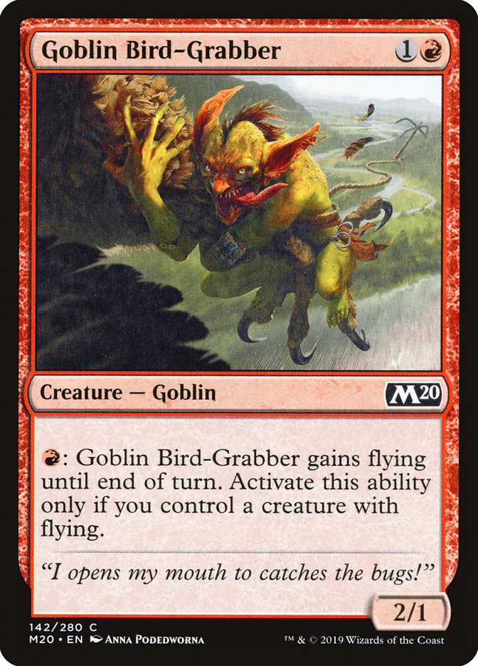 Goblin Bird-Grabber [Core Set 2020] | GrognardGamesBatavia