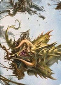 Canopy Baloth Art Card [Zendikar Rising Art Series] | GrognardGamesBatavia