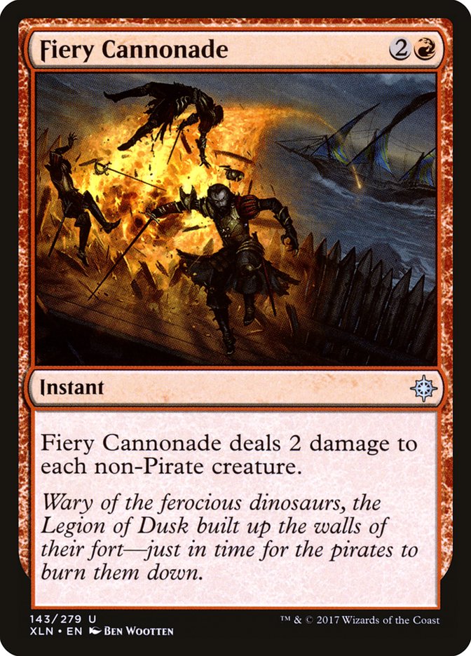 Fiery Cannonade [Ixalan] | GrognardGamesBatavia