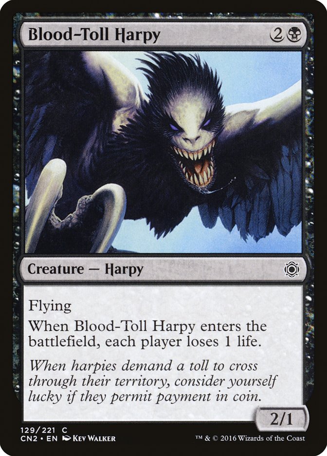 Blood-Toll Harpy [Conspiracy: Take the Crown] | GrognardGamesBatavia