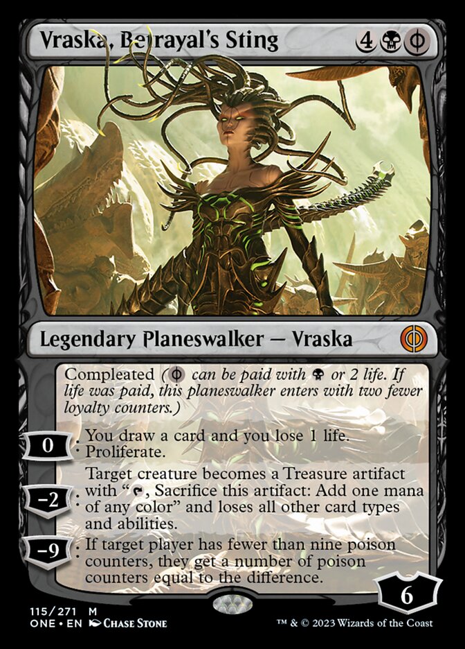 Vraska, Betrayal's Sting [Phyrexia: All Will Be One] | GrognardGamesBatavia