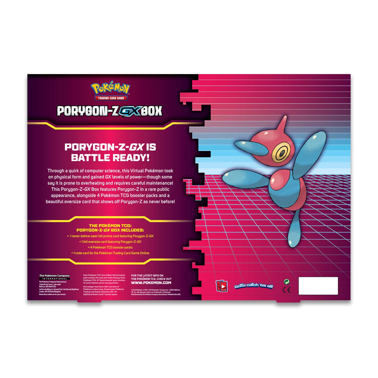 Sun & Moon: Unified Minds - Porygon-Z GX Box | GrognardGamesBatavia