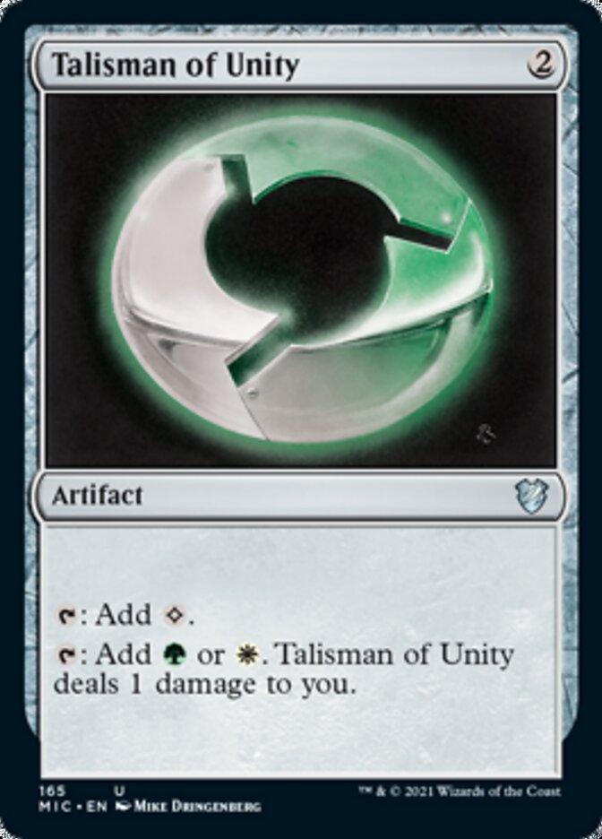 Talisman of Unity [Innistrad: Midnight Hunt Commander] | GrognardGamesBatavia