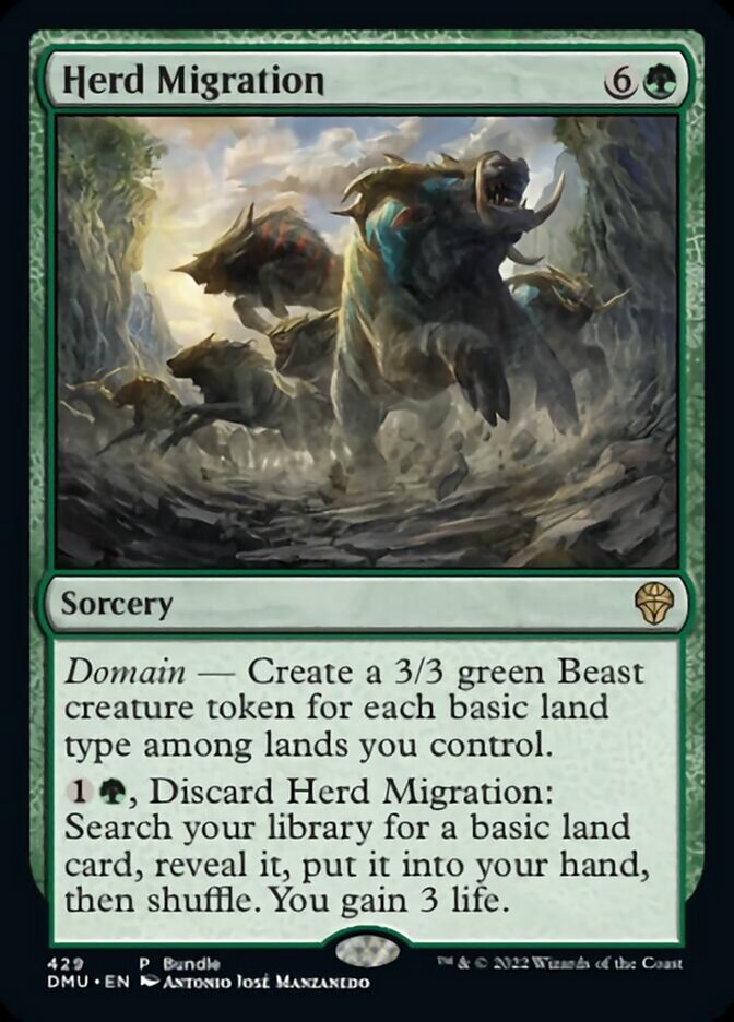 Herd Migration (Bundle) [Dominaria United] | GrognardGamesBatavia