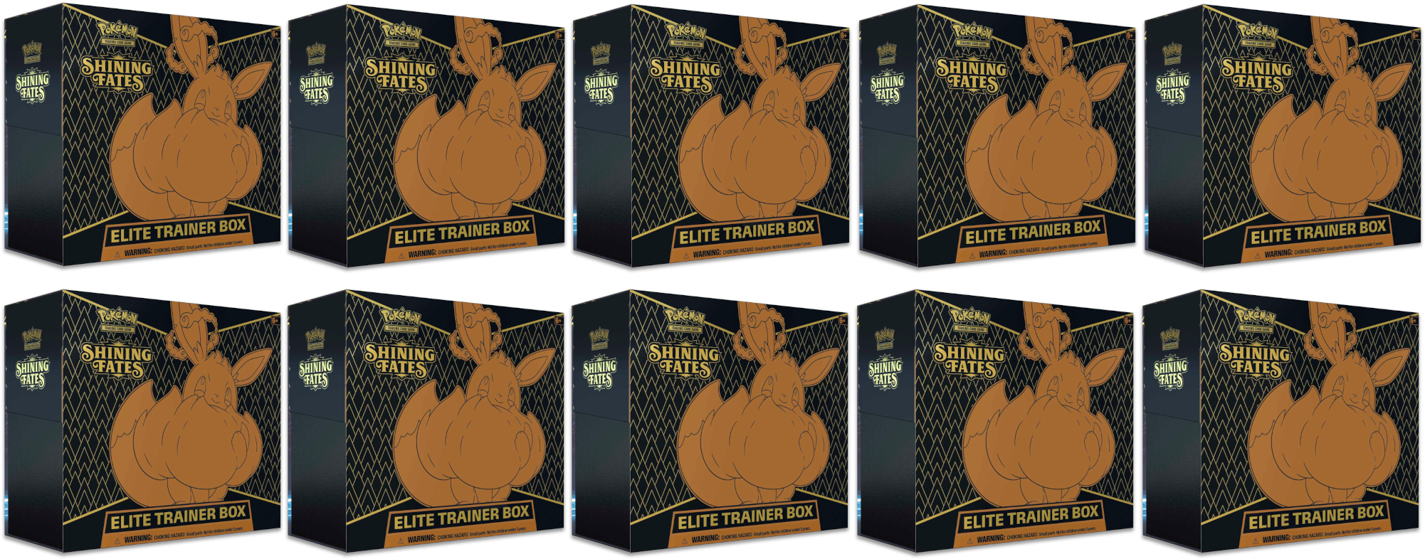 Shining Fates - Elite Trainer Box Case | GrognardGamesBatavia