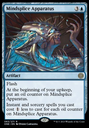 Mindsplice Apparatus (Promo Pack) [Phyrexia: All Will Be One Promos] | GrognardGamesBatavia