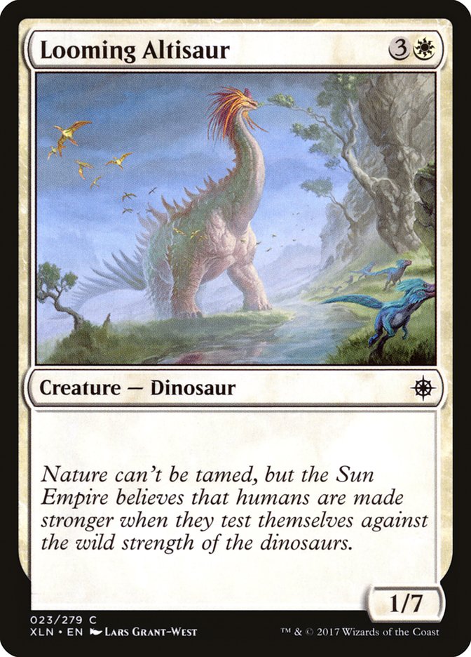 Looming Altisaur [Ixalan] | GrognardGamesBatavia