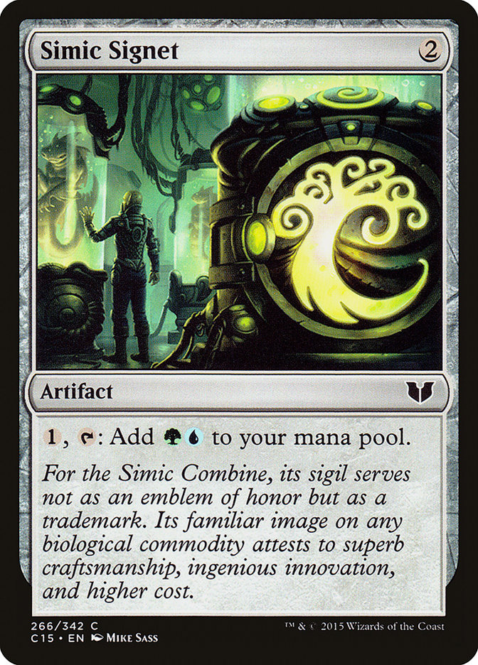 Simic Signet [Commander 2015] | GrognardGamesBatavia