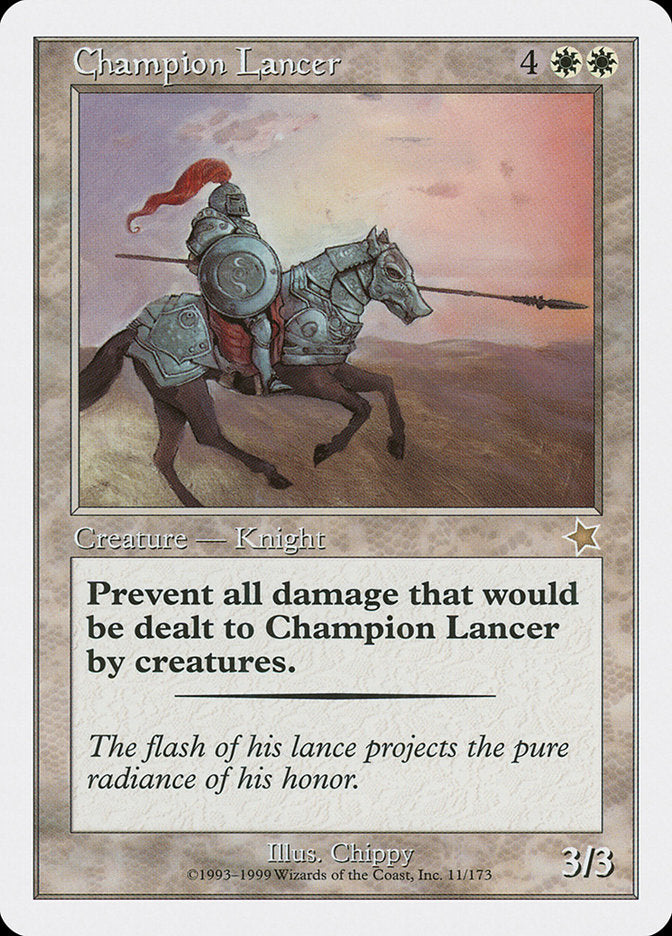 Champion Lancer [Starter 1999] | GrognardGamesBatavia