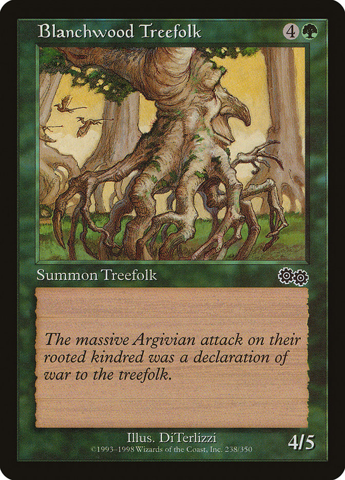 Blanchwood Treefolk [Urza's Saga] | GrognardGamesBatavia