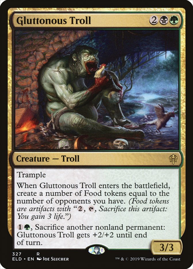 Gluttonous Troll [Throne of Eldraine] | GrognardGamesBatavia