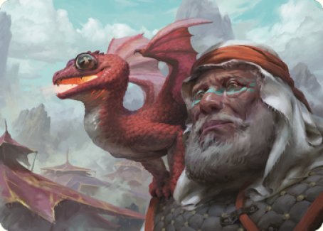 Dragon Whelp Art Card [Dominaria United Art Series] | GrognardGamesBatavia