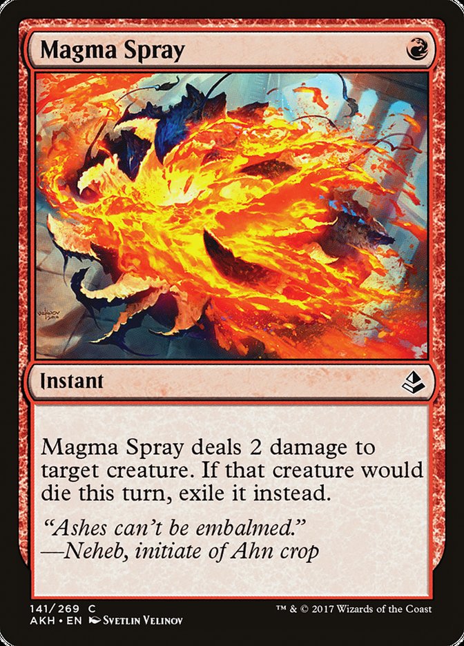 Magma Spray [Amonkhet] | GrognardGamesBatavia