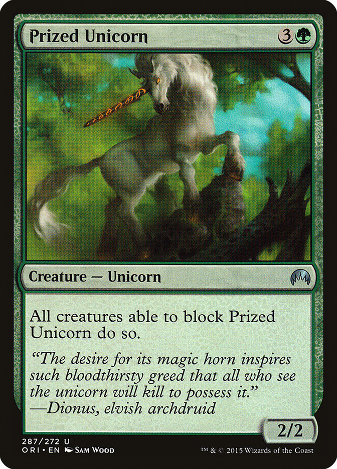 Prized Unicorn [Magic Origins] | GrognardGamesBatavia