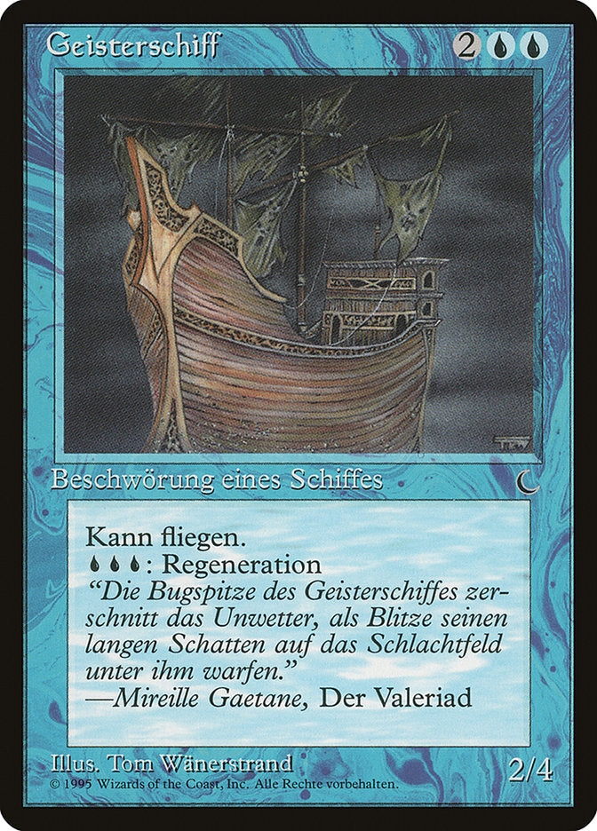 Ghost Ship (German) - "Geisterschiff" [Renaissance] | GrognardGamesBatavia