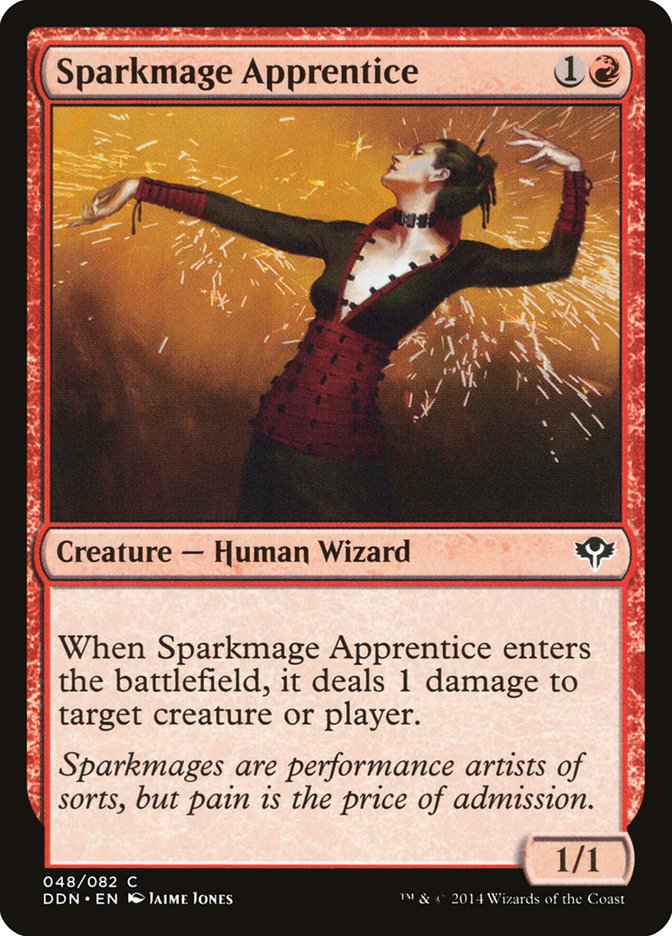 Sparkmage Apprentice [Duel Decks: Speed vs. Cunning] | GrognardGamesBatavia