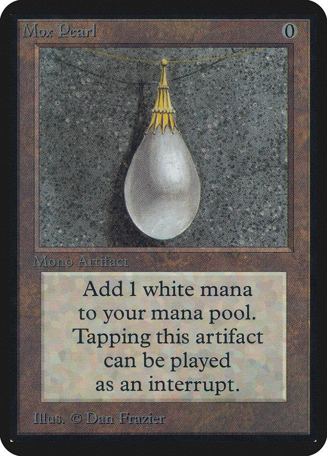 Mox Pearl [Alpha Edition] | GrognardGamesBatavia