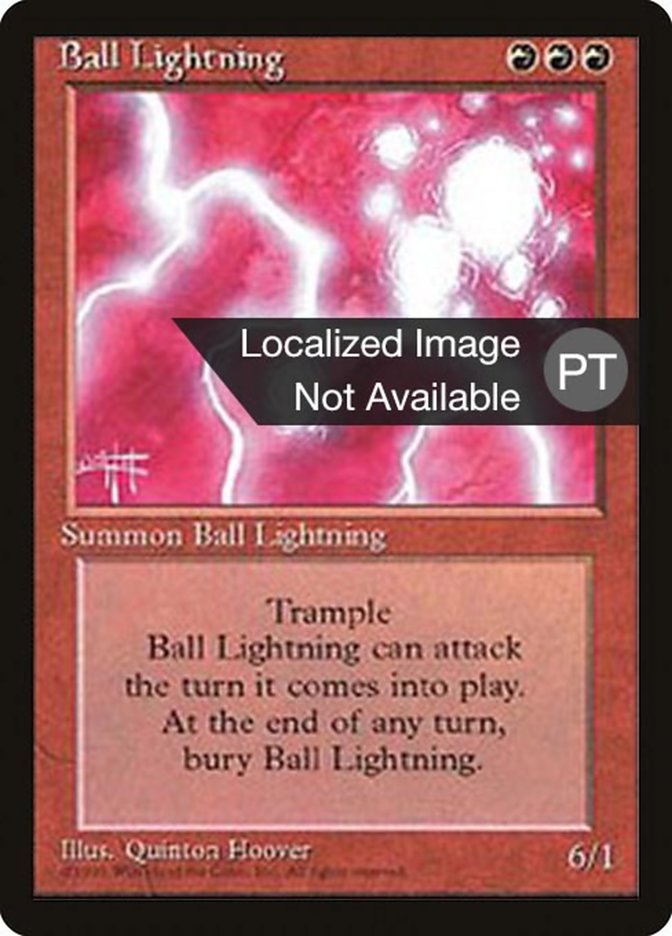 Ball Lightning [Fourth Edition (Foreign Black Border)] | GrognardGamesBatavia