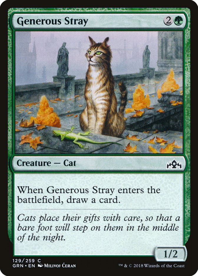 Generous Stray [Guilds of Ravnica] | GrognardGamesBatavia