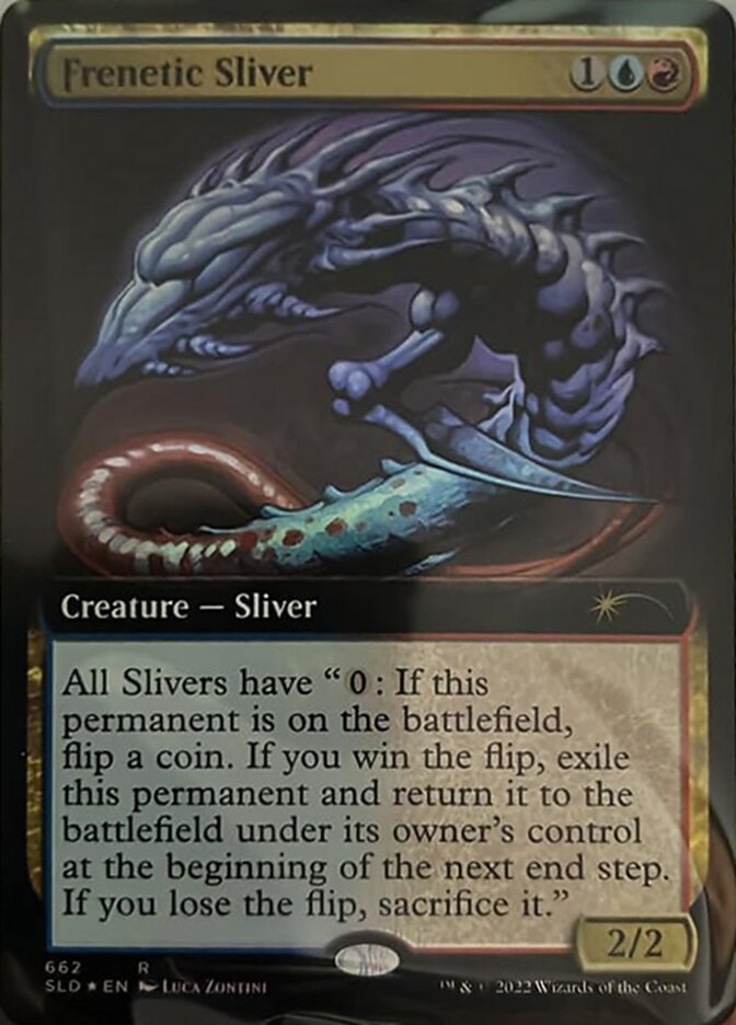 Frenetic Sliver (Extended Art) [Secret Lair Drop Promos] | GrognardGamesBatavia