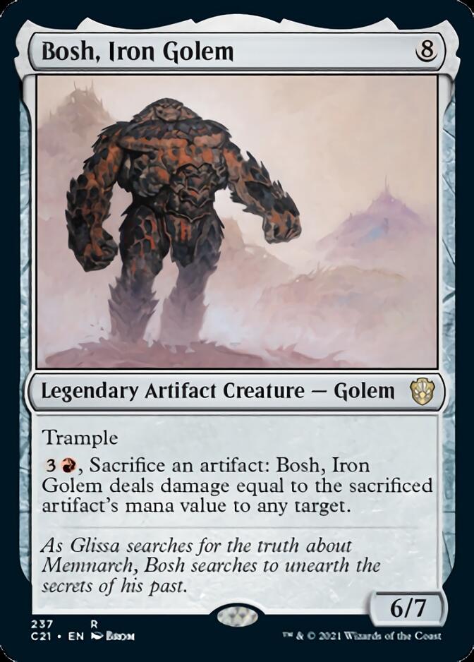 Bosh, Iron Golem [Commander 2021] | GrognardGamesBatavia