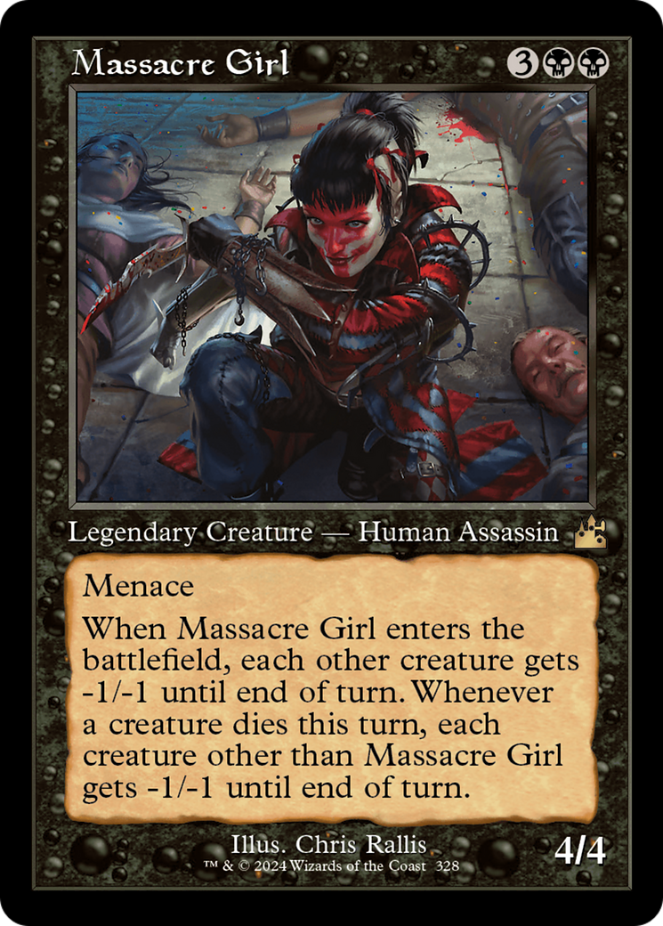 Massacre Girl (Retro) [Ravnica Remastered] | GrognardGamesBatavia