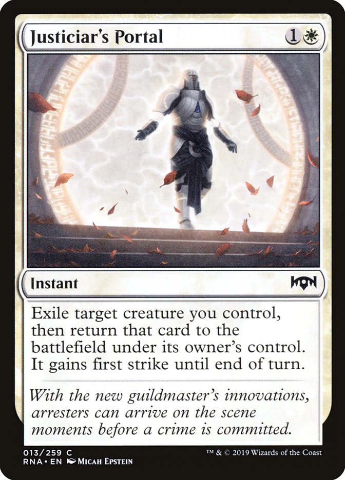 Justiciar's Portal [Ravnica Allegiance] | GrognardGamesBatavia