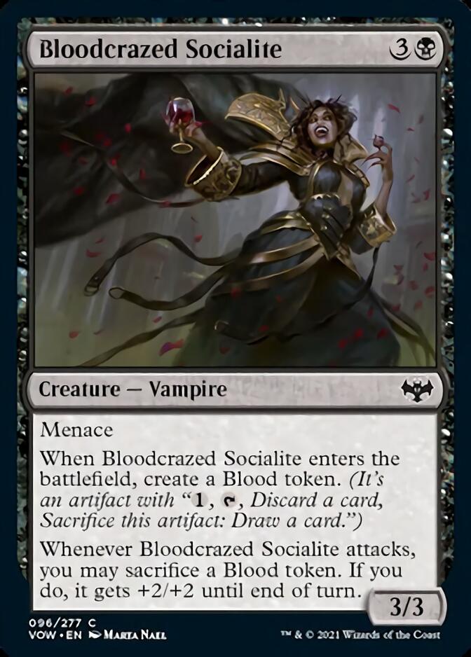 Bloodcrazed Socialite [Innistrad: Crimson Vow] | GrognardGamesBatavia